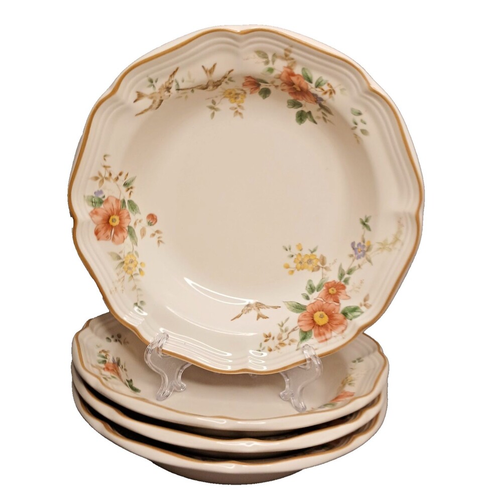 Mikasa Heritage Capistrano 4 Rim Soup Bowl 8 1/2" Stoneware Japan Replacements